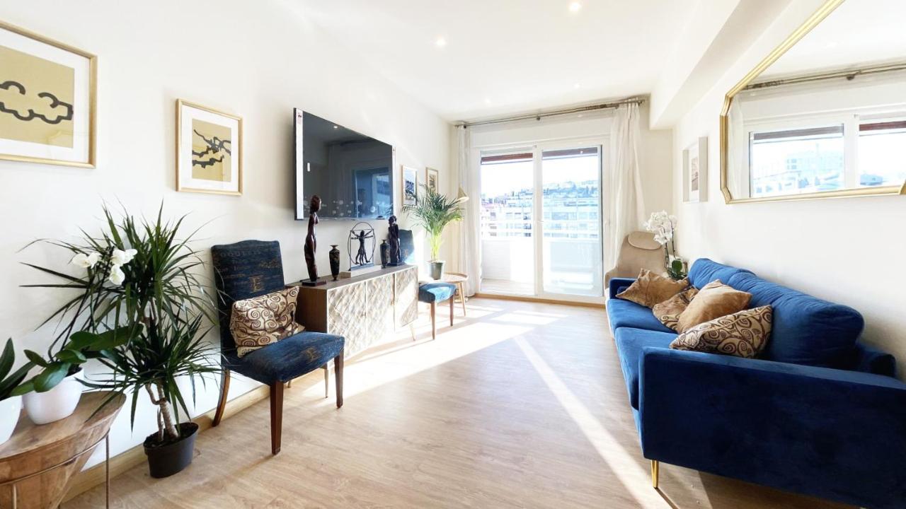 Paradise Luxurious Flat, Free Parking, 3 Double Rooms, Terrace, Jacuzzi, Fully Renovated San Sebastián Exterior photo