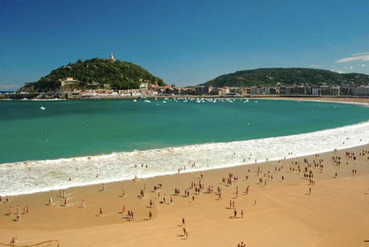 Paradise Luxurious Flat, Free Parking, 3 Double Rooms, Terrace, Jacuzzi, Fully Renovated San Sebastián Exterior photo