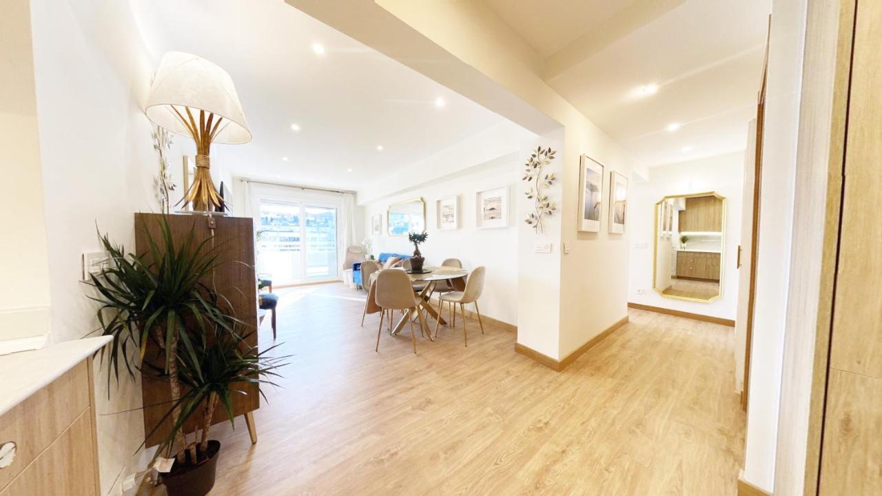 Paradise Luxurious Flat, Free Parking, 3 Double Rooms, Terrace, Jacuzzi, Fully Renovated San Sebastián Exterior photo